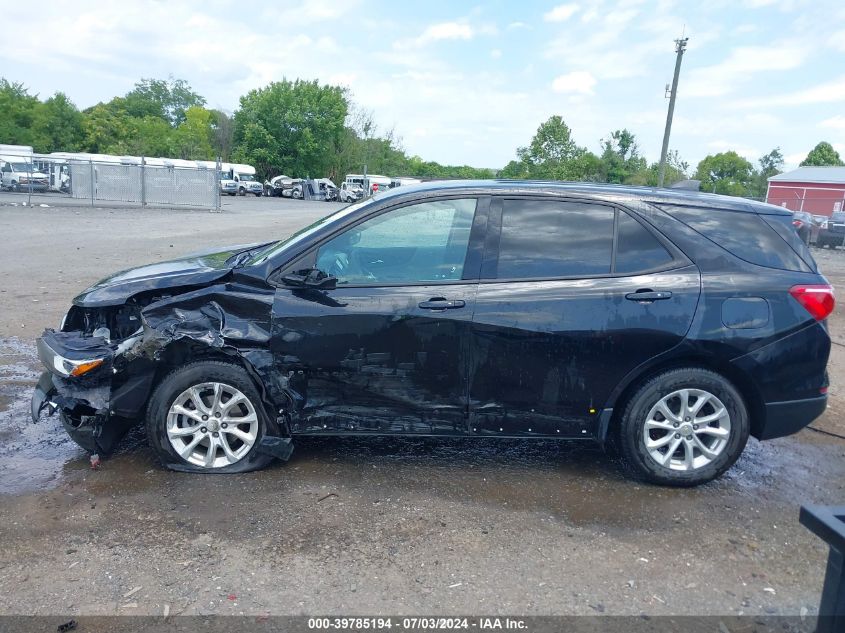 2019 Chevrolet Equinox Ls VIN: 2GNAXSEV9K6285797 Lot: 39785194