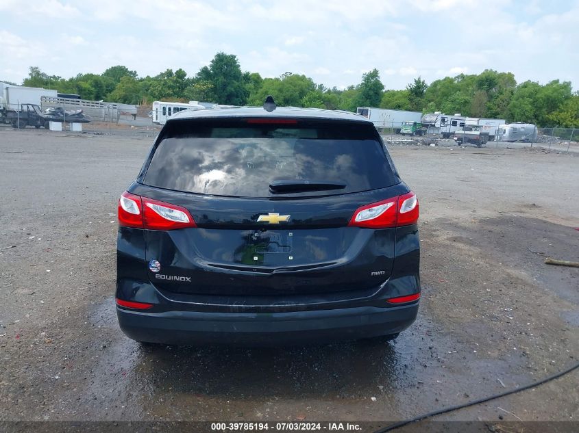 2019 Chevrolet Equinox Ls VIN: 2GNAXSEV9K6285797 Lot: 39785194