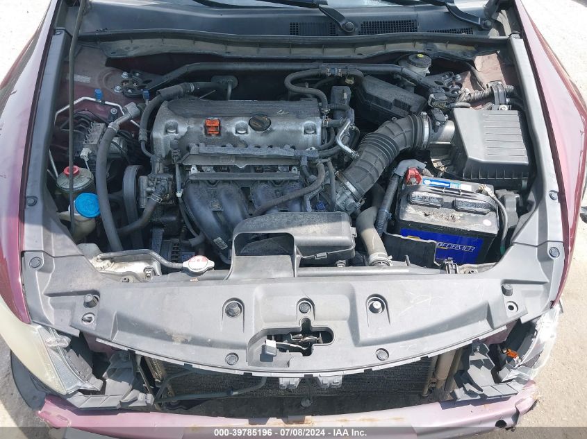 2011 Honda Accord 2.4 Ex-L VIN: 1HGCP2F87BA040298 Lot: 39785196