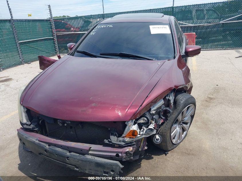 2011 Honda Accord 2.4 Ex-L VIN: 1HGCP2F87BA040298 Lot: 39785196