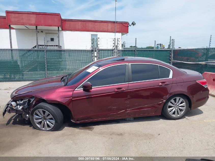 2011 Honda Accord 2.4 Ex-L VIN: 1HGCP2F87BA040298 Lot: 39785196