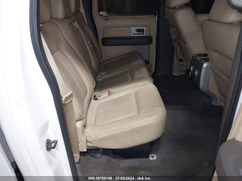 2011 Ford F-150 Lariat VIN: 1FTFW1EF7BFA29524 Lot: 39785199