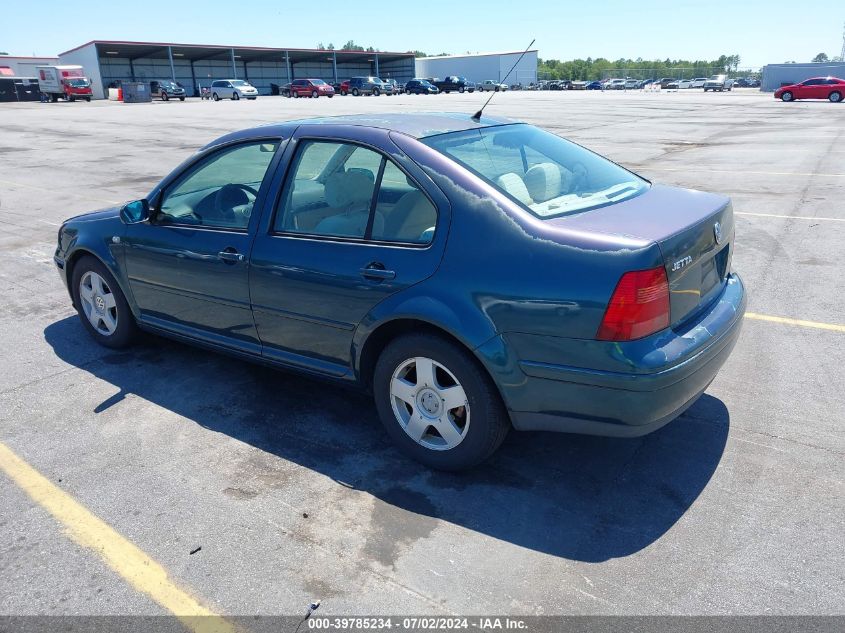 3VWSB69M21M100608 | 2001 VOLKSWAGEN JETTA