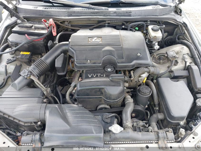 2001 Lexus Is 300 VIN: JTHBD182810019484 Lot: 39785263