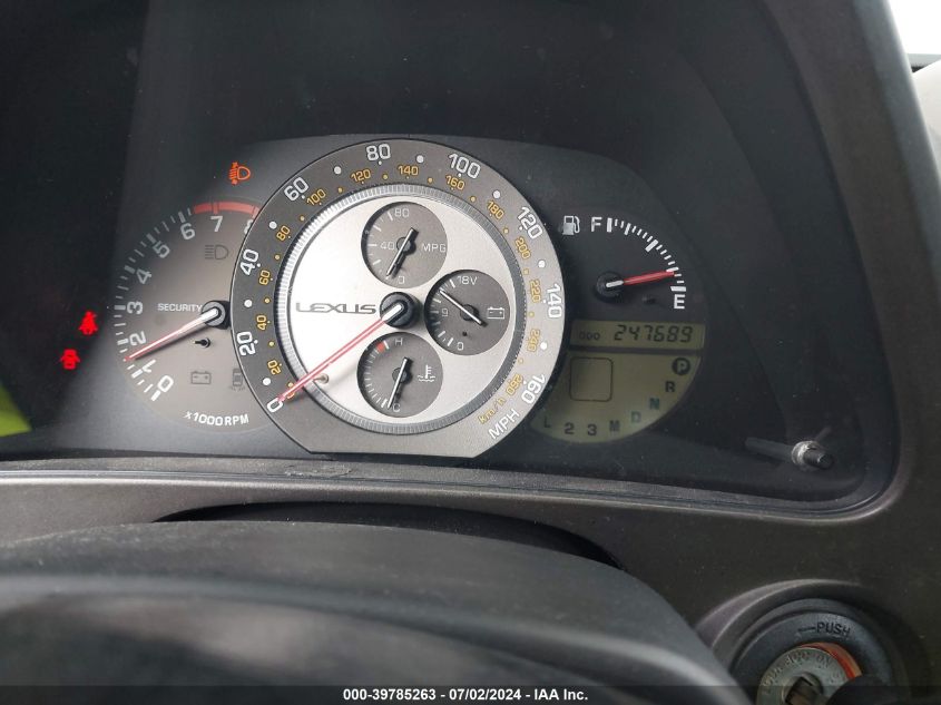 2001 Lexus Is 300 VIN: JTHBD182810019484 Lot: 39785263