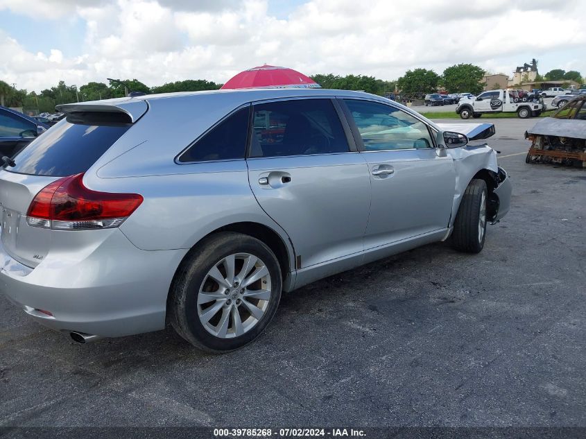 2014 Toyota Venza Xle VIN: 4T3ZA3BBXEU083329 Lot: 39785268