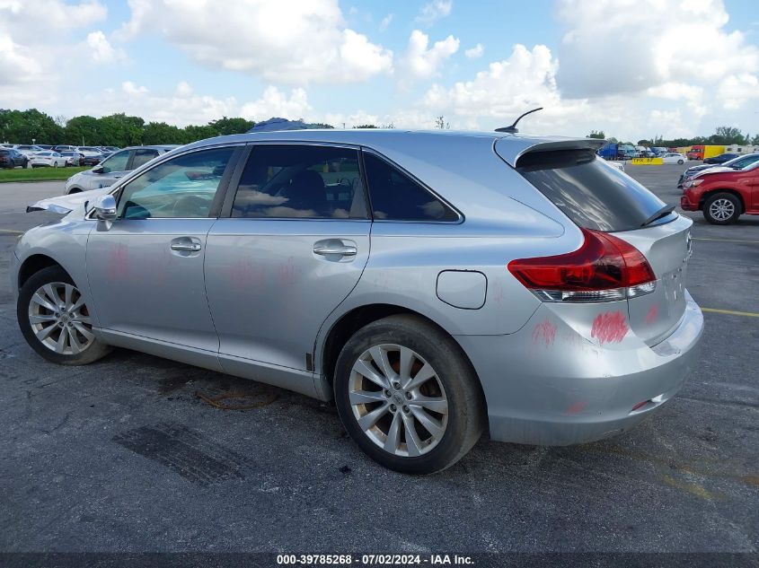 2014 Toyota Venza Xle VIN: 4T3ZA3BBXEU083329 Lot: 39785268