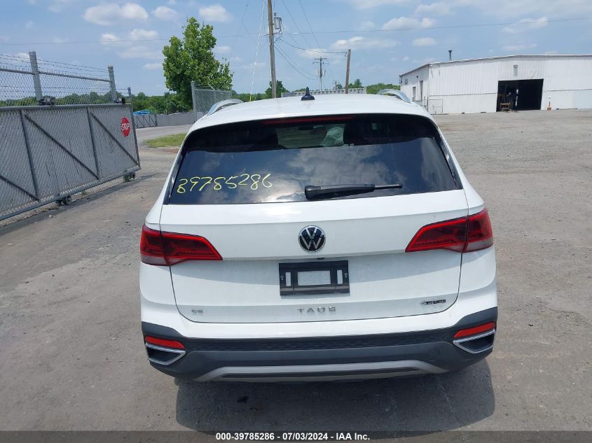 2022 Volkswagen Taos 1.5T Se VIN: 3VVYX7B2XNM095811 Lot: 39785286