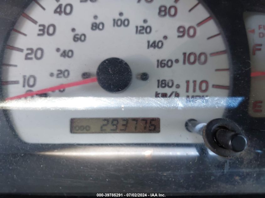 2001 Toyota Tacoma VIN: 5TEVL52N51Z795759 Lot: 39785291