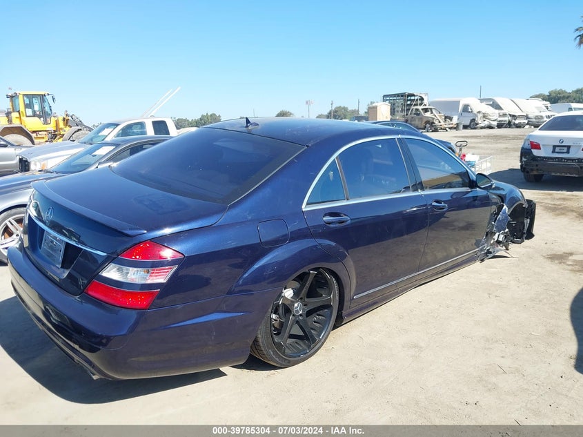 2007 Mercedes-Benz S 550 VIN: WDDNG71XX7A111087 Lot: 39785304