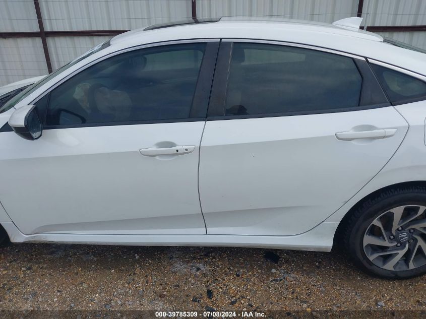 2018 Honda Civic Ex VIN: 2HGFC2F76JH529002 Lot: 39785309