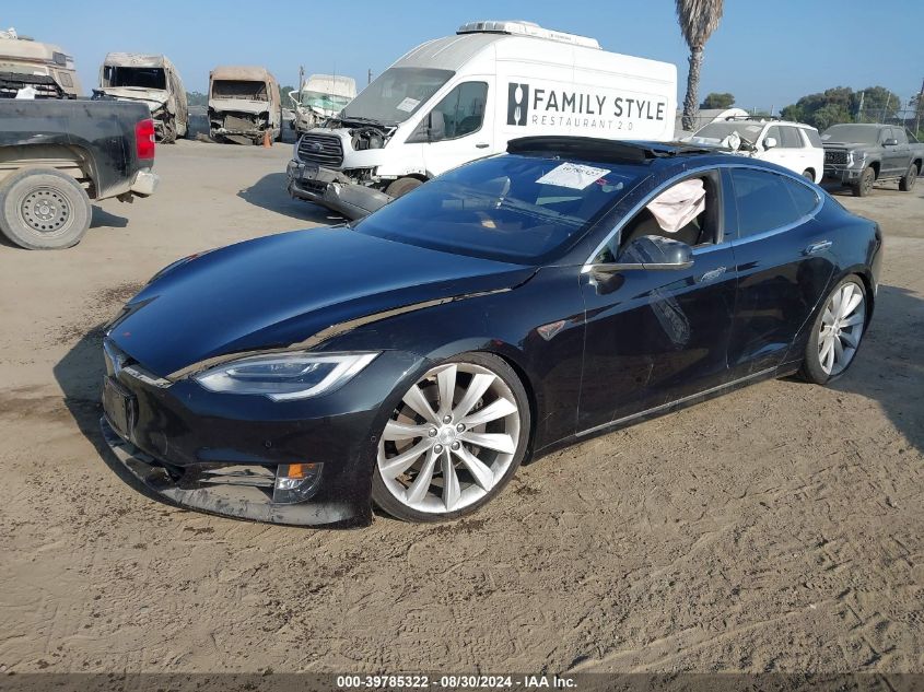 5YJSA1E22GF151035 2016 TESLA MODEL S - Image 2