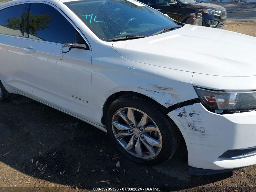 2017 Chevrolet Impala Lt VIN: 1G1105S30HU187357 Lot: 39785326