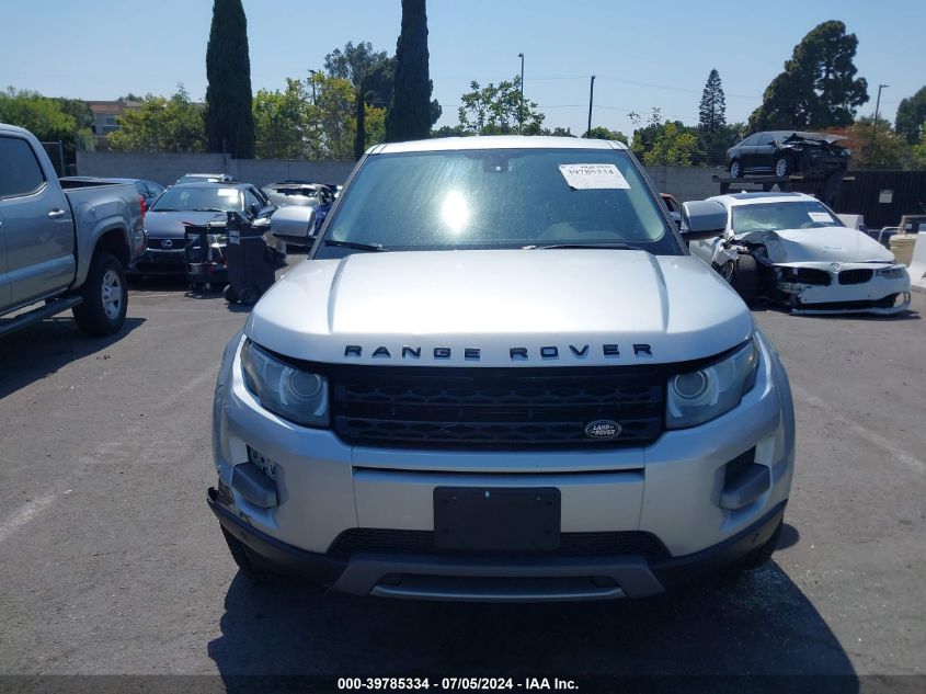 2013 Land Rover Range Rover Evoque Pure VIN: SALVN2BG0DH853091 Lot: 39785334