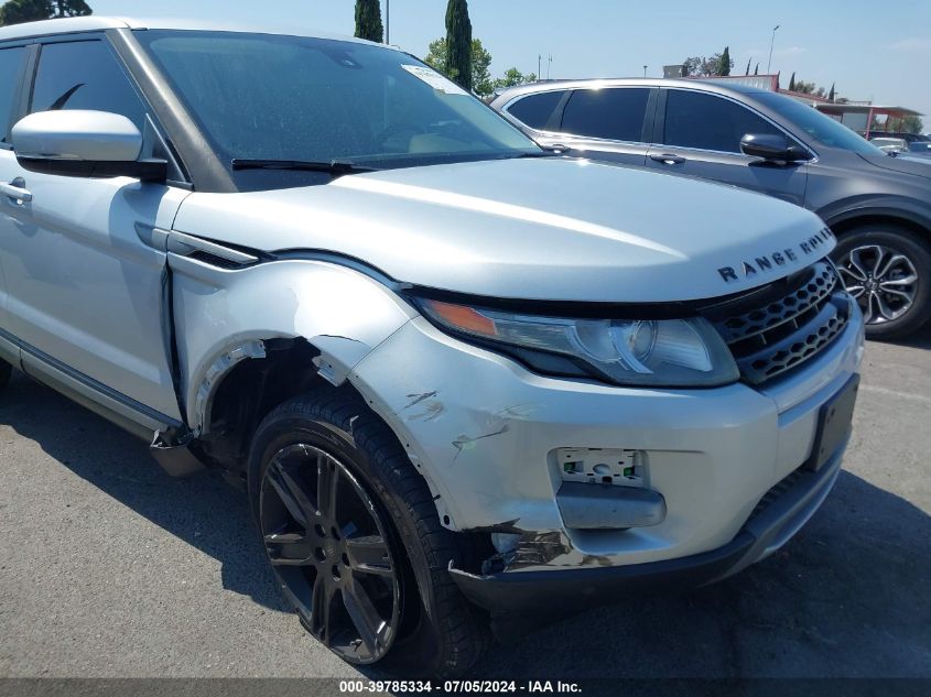 2013 Land Rover Range Rover Evoque Pure VIN: SALVN2BG0DH853091 Lot: 39785334