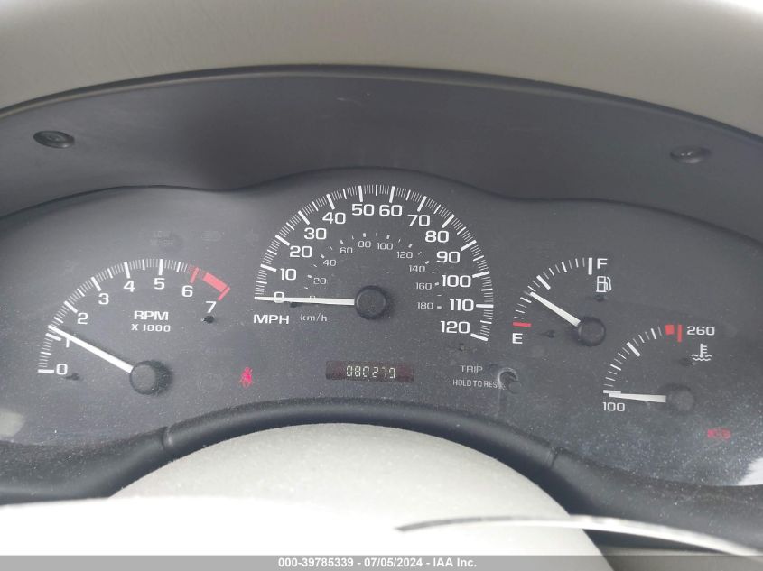 2005 Chevrolet Classic VIN: 1G1ND52F85M251107 Lot: 39785339