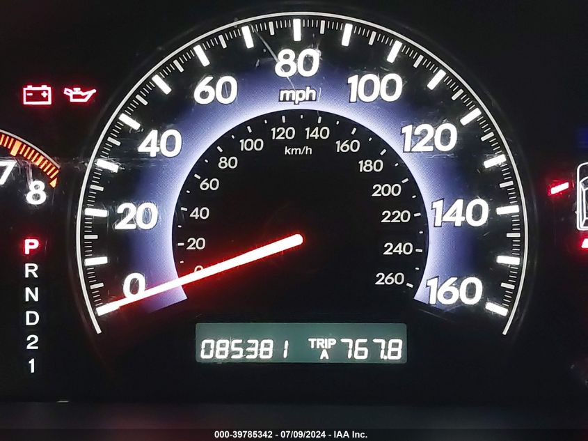 2010 Honda Odyssey Ex-L VIN: 5FNRL3H60AB036489 Lot: 39785342