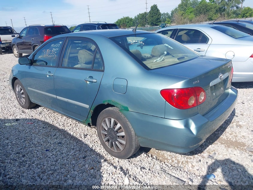 2005 Toyota Corolla Le VIN: 1NXBR32E65Z397900 Lot: 39785355