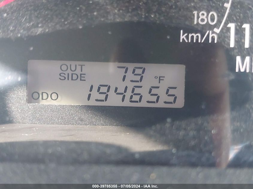 2005 Toyota Corolla Le VIN: 1NXBR32E65Z397900 Lot: 39785355