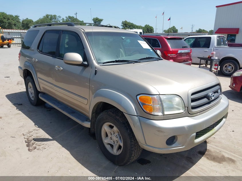 2001 Toyota Sequoia Sr5 VIN: 5TDBT44A71S050080 Lot: 39785405