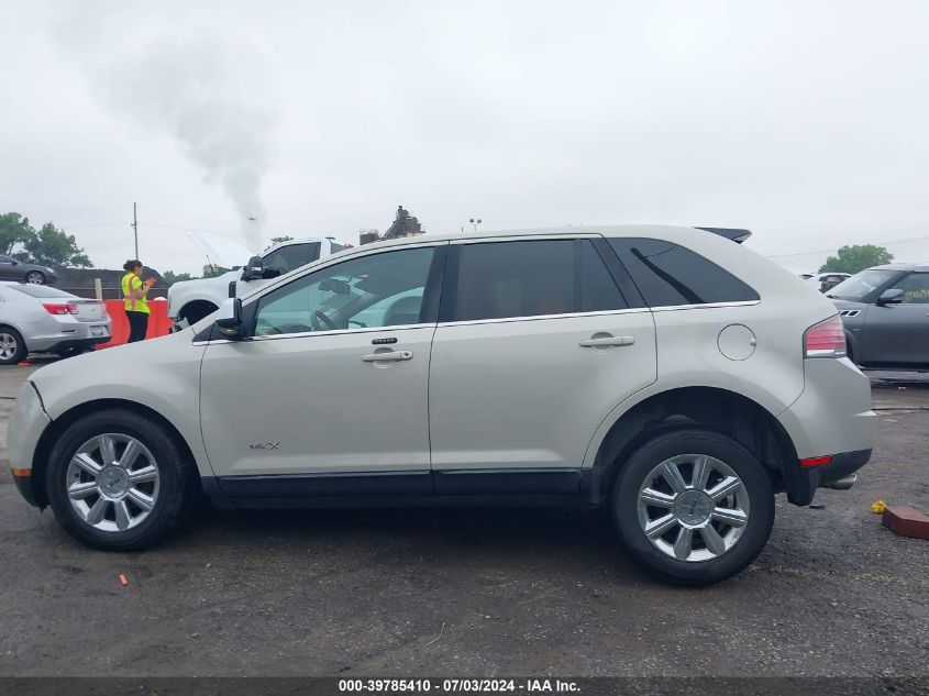 2007 Lincoln Mkx VIN: 2LMDU88C17BJ30784 Lot: 39785410