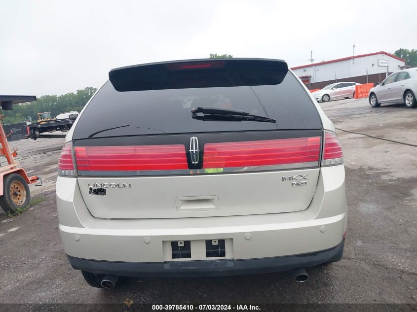 2007 Lincoln Mkx VIN: 2LMDU88C17BJ30784 Lot: 39785410