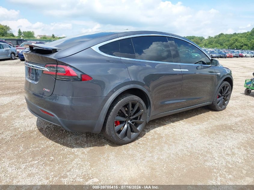 VIN 5YJXCAE41GFS00694 2016 Tesla Model X, 60D/P100D... no.4