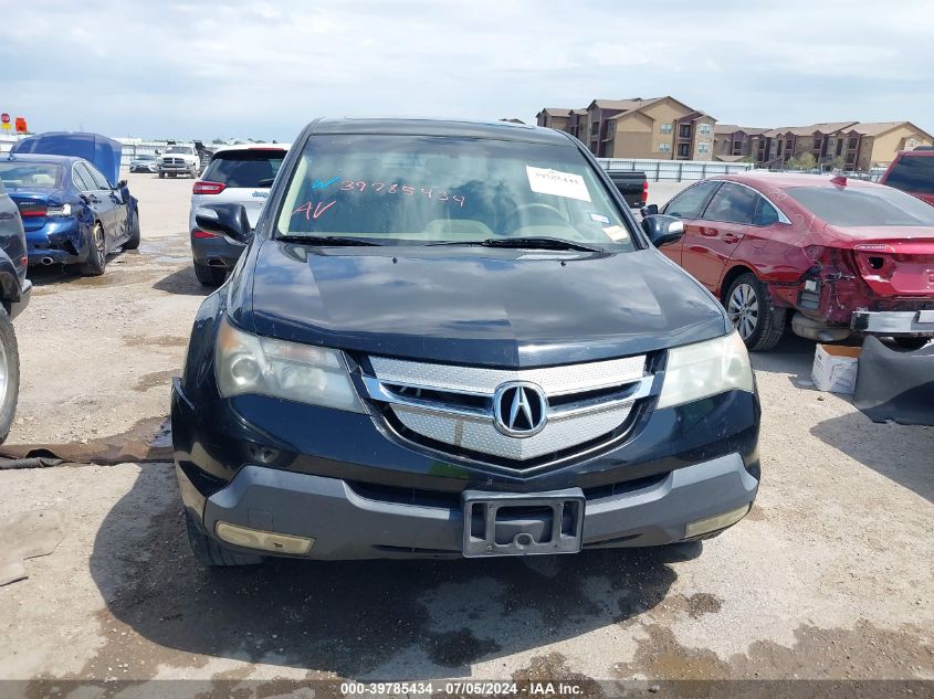 2009 Acura Mdx Technology Package VIN: 2HNYD28439H529519 Lot: 39785434