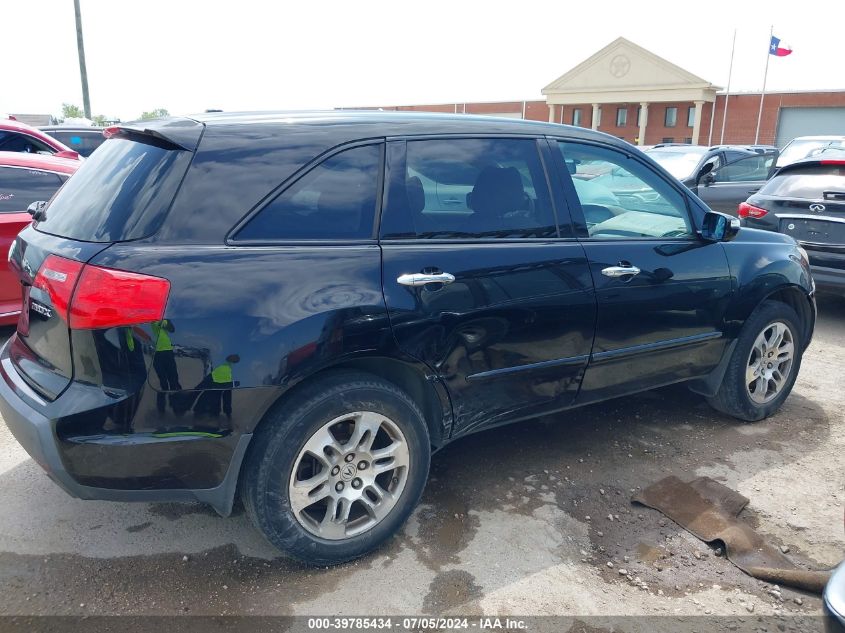 2009 Acura Mdx Technology Package VIN: 2HNYD28439H529519 Lot: 39785434