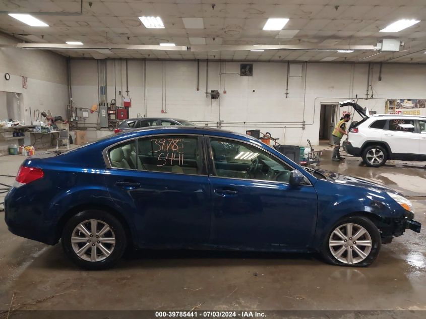 2010 Subaru Legacy 2.5I Premium VIN: 4S3BMBC61A3246841 Lot: 39785441