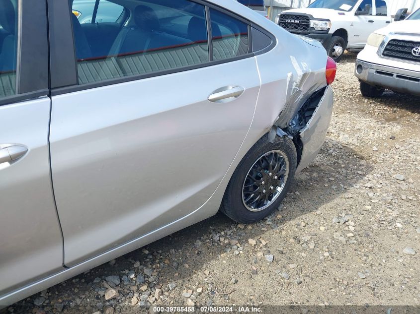 2018 Chevrolet Cruze Ls Auto VIN: 1G1BC5SM2J7182458 Lot: 39785458