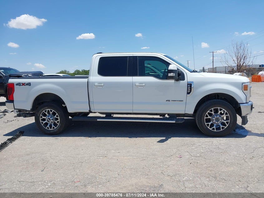 2021 Ford F-250 Lariat VIN: 1FT8W2BT7MED25256 Lot: 39785476