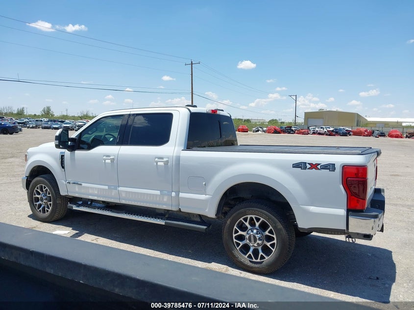 2021 Ford F-250 Lariat VIN: 1FT8W2BT7MED25256 Lot: 39785476