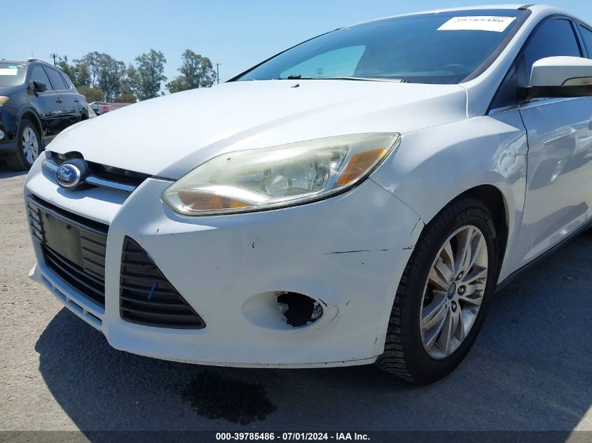 2012 Ford Focus Sel VIN: 1FAHP3M22CL374288 Lot: 39785486