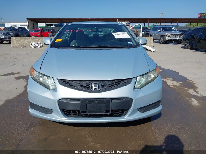 2012 Honda Civic Lx VIN: 2HGFG3B58CH565596 Lot: 39785512