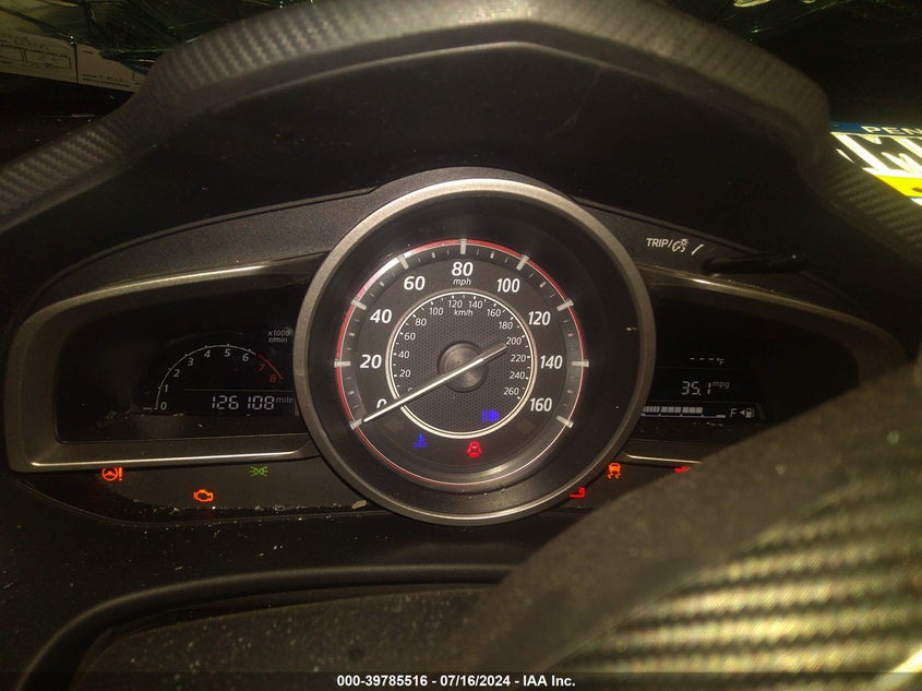 JM1BM1K72E1154319 2014 MAZDA 3 photo no. 7