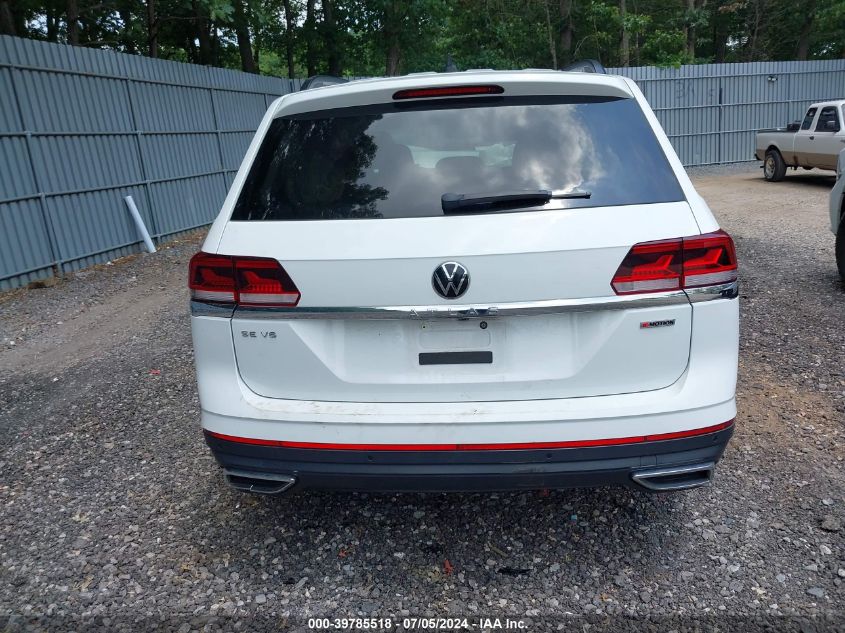 2021 Volkswagen Atlas 3.6L V6 Se W/Technology VIN: 1V2HR2CA9MC580313 Lot: 39785518