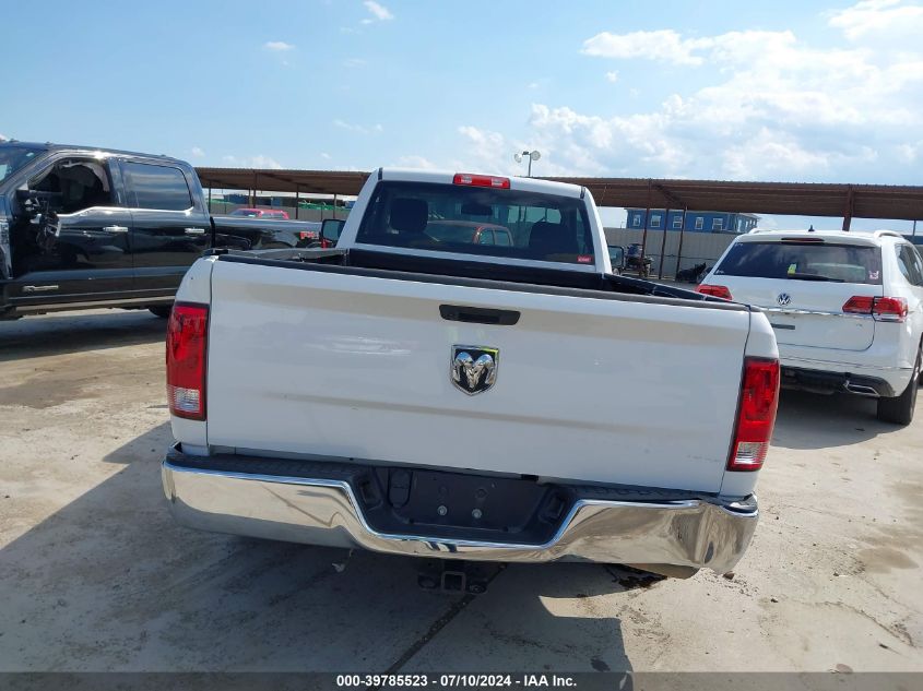 2019 Ram 1500 Classic Tradesman Regular Cab 4X2 8' Box VIN: 3C6JR6DT4KG546999 Lot: 39785523