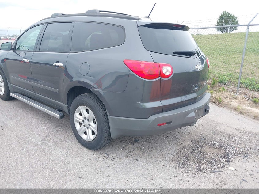 2012 Chevrolet Traverse Ls VIN: 1GNKREED0CJ409242 Lot: 39785526