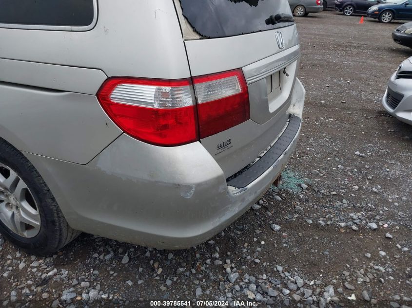 2005 Honda Odyssey Ex-L VIN: 5FNRL38735B008930 Lot: 39785541