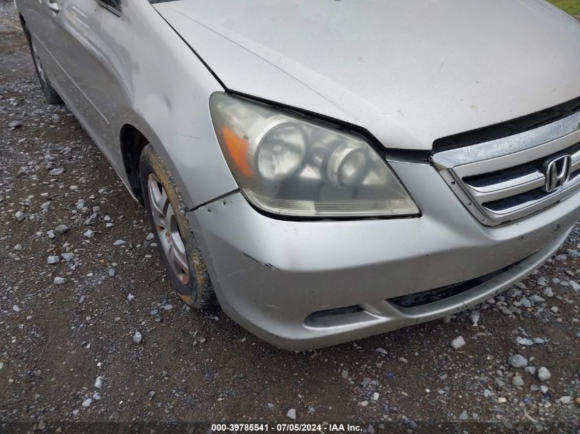 2005 Honda Odyssey Ex-L VIN: 5FNRL38735B008930 Lot: 39785541