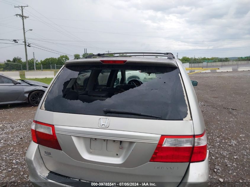 2005 Honda Odyssey Ex-L VIN: 5FNRL38735B008930 Lot: 39785541