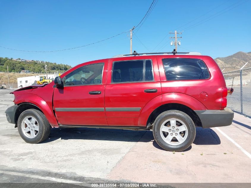 2008 Dodge Durango Sxt VIN: 1D8HD38K88F148695 Lot: 39785554