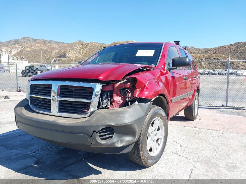 2008 Dodge Durango Sxt VIN: 1D8HD38K88F148695 Lot: 39785554