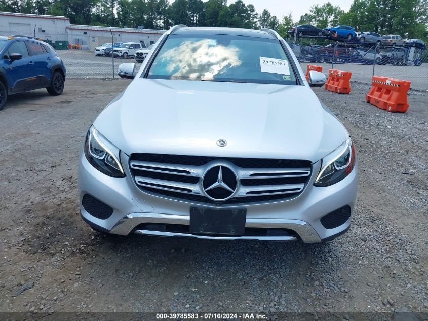 2019 Mercedes-Benz Glc 300 4Matic VIN: WDC0G4KB6KV166086 Lot: 39785583