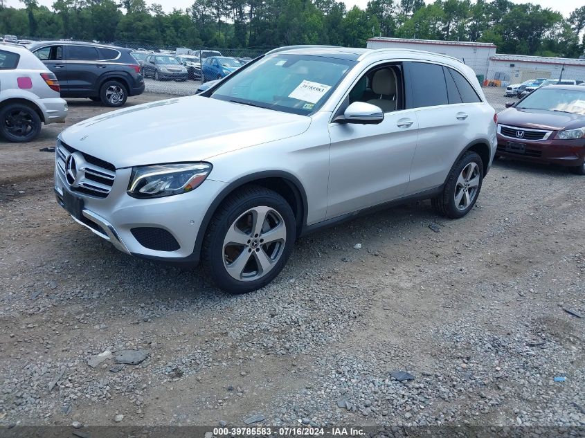 2019 Mercedes-Benz Glc 300 4Matic VIN: WDC0G4KB6KV166086 Lot: 39785583