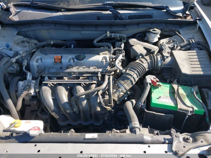 2010 Honda Accord 2.4 Lx VIN: 1HGCP2F32AA075043 Lot: 39785593