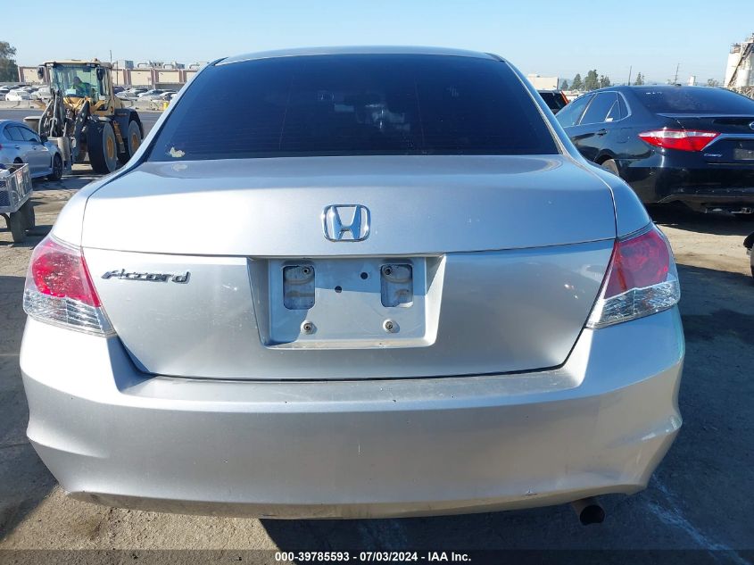 2010 Honda Accord 2.4 Lx VIN: 1HGCP2F32AA075043 Lot: 39785593
