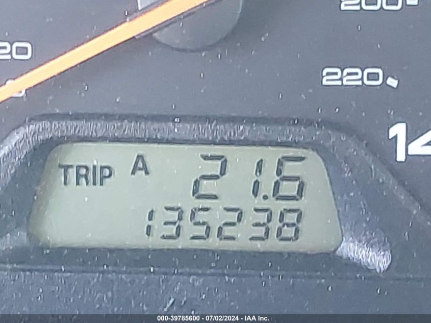 2002 Honda Odyssey Ex VIN: 5FNRL186X2B046470 Lot: 39785600