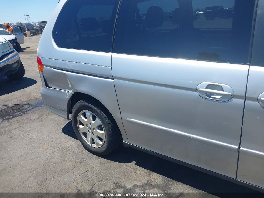 2002 Honda Odyssey Ex VIN: 5FNRL186X2B046470 Lot: 39785600